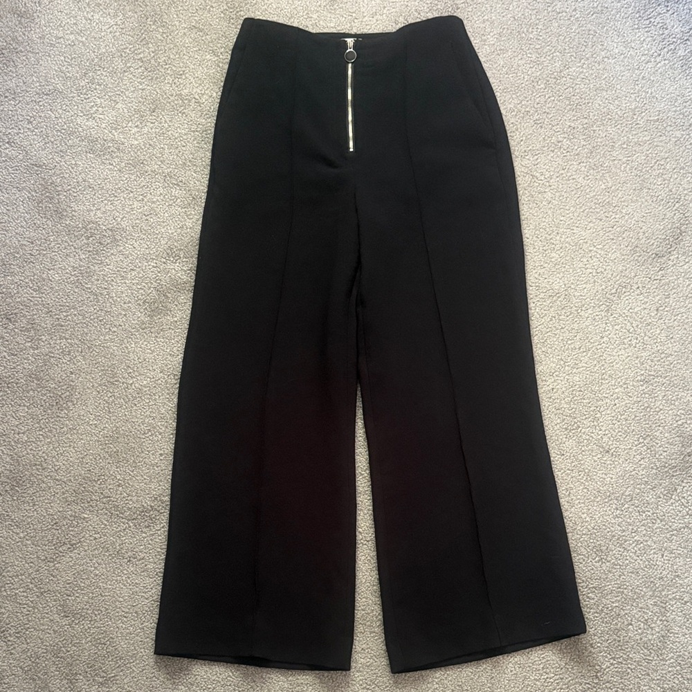 Wilfred Black Wide Leg Pants